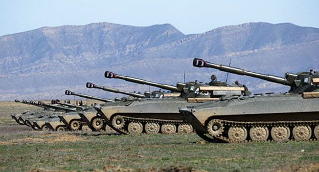 Мотострелки соединения ЮВО. Фото: Пресс-служба Министерства обороны РФ mil.ru