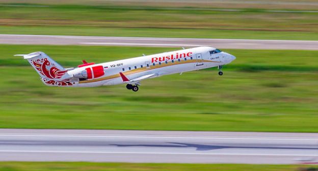 Самолет "РусЛайн". Фото: пресс-служба АК "РусЛайн". https://www.rusline.aero