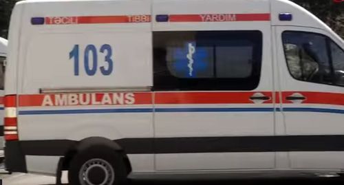 Автомобиль скорой помощи в Баку. Фото: кадр видео   канала АЗЕРТАДЖ Новости, https://www.youtube.com/watch?v=loDePan54wc