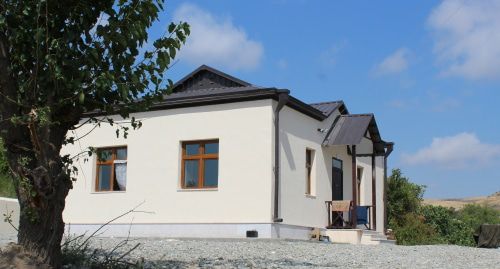 Новый жилой дом в селе Талиш. Фото Алвард Григорян для "Кавказского узла".