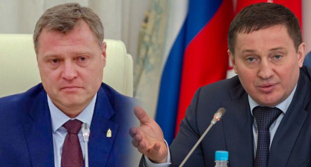 Игорь Бабушкин и Андрей Бочаров. Фото: официальные сайты правительств Астраханской и Волгоградской областей www.volganet.ru https://www.astrobl.ru/news/114034