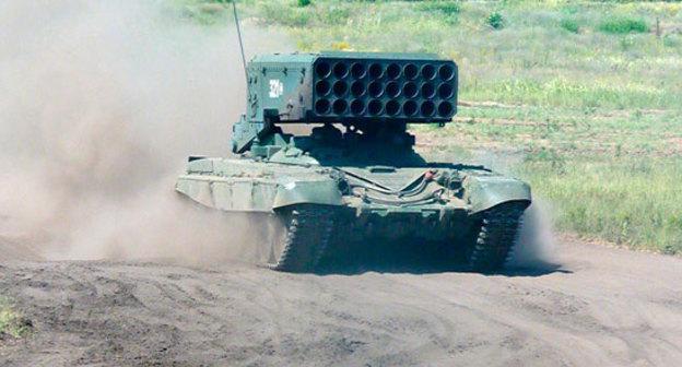 Спецтехника во время учений в Северной Осетии. Фото пресс-службы ЮВО