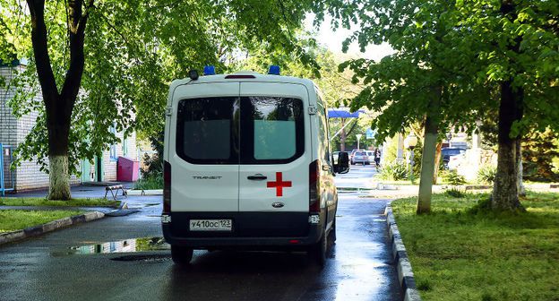 Машина Скорой помощи. © Фото Елены Синеок, Юга.ру
