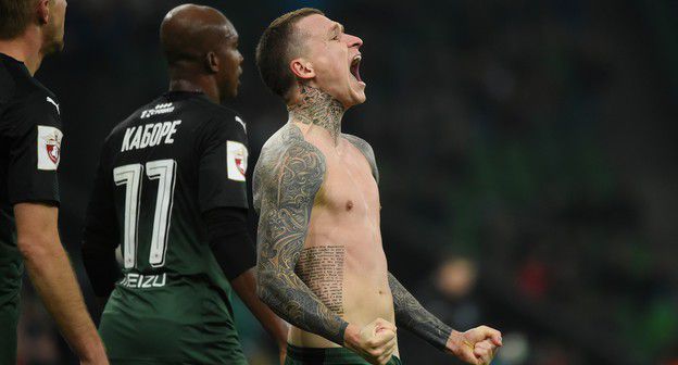 Павел Мамаев. Фото пресс-службы ФК "Краснодар". https://fckrasnodar.ru