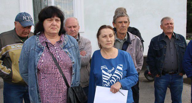 Пикет в Гуково 21 сентября 2019 года. Фото Вячеслава Прудникова для "Кавказского узла"