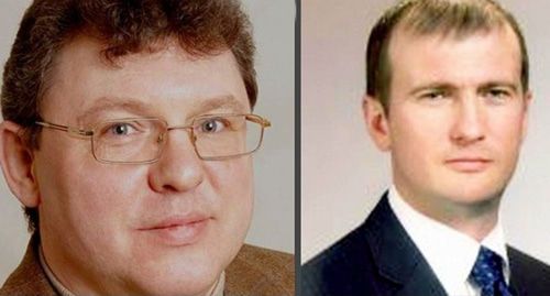 Евгений Щур и Федор Литвиненко (справа). Коллаж "Кавказского узла" Фото: Пресс-служба Волгоградской городской Думы http://www.volgsovet.ru
