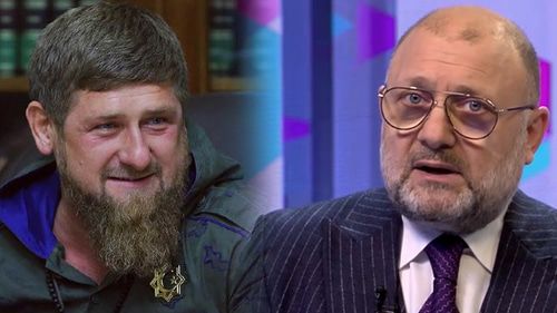 Рамзман Кадыров и Джамбулат Умаров. Фото: личной страницы Рамзана Кадырова «ВКонтакте», vk.com/ramzan, кадр видео  https://www.youtube.com/watch?v=83lhz-p4XFI