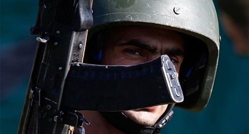 Сотрудник силовых структур. © Фото Влада Александрова, Юга.ру