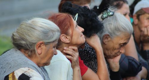 Сотрудницы компании "Санитек". Фото Тиграна Петросяна для "Кавказского узла".