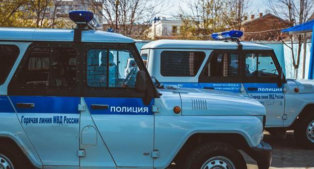 Полицейские машины. Фото: Максим Тишин / Югополис