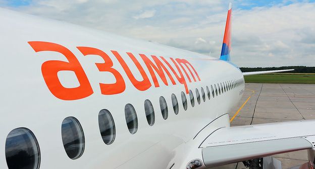 Самолёт авиакомпании "Азимут". Фото: пресс-служба Авиакомпания "Азимут" https://azimuth.aero/ru/about/fleet