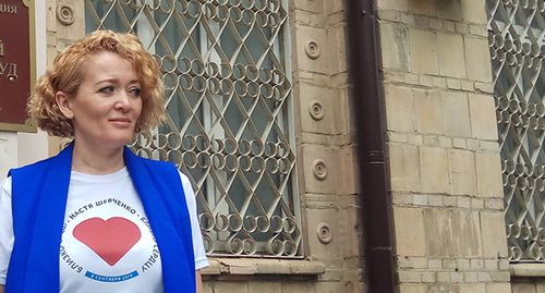 Анастасия Шевченко. Фото Константина Волгина для "Кавказского узла"