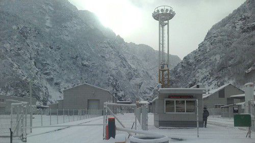 КПП "Верхний Ларс". Фото пресс-службы управления МЧС России по Северной Осетии, https://twitter.com/15mchs