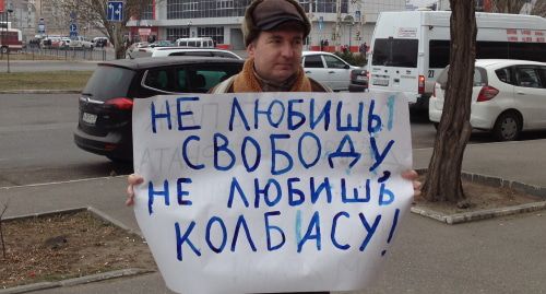 Михаил Долиев. Фото Алены Садовской для "Кавказского узла".