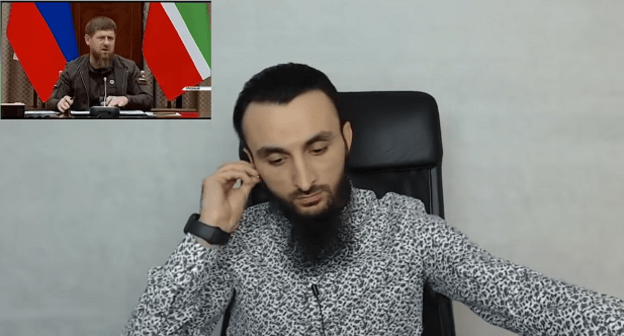 Кадр видео Тумсо Абдухахманова "Ложь Кадырова, от которой больно" https://www.youtube.com/watch?v=naiT15xxtYg