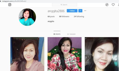 Скриншот со страницы anggita2886 в Instagram https://www.instagram.com/p/Bo0XR2WBvaV/