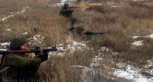 Учения ЮВО. Фото пресс-слжбы МО России  https://function.mil.ru/news_page/country.htm?objInBlock=10&f=11&blk=10322350&id=4862@egClassification&ra=egNews