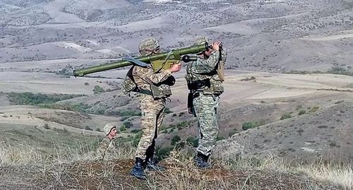 Военнослужащие армянской армии. Фото: пресс-служба МО Армении http://www.mil.am/hy/news/6934