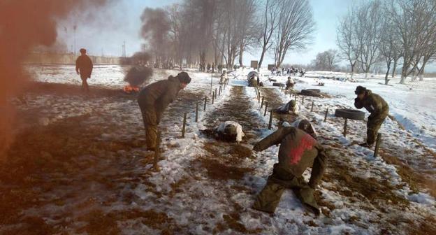 Учения мотострелков в Северной Осетии, 6 января 2020 года. Фото пресс-службы Южного военного округа.