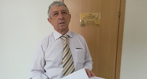 Борис Пылин. Фото Татьяны Филимоновой для "Кавказского узла".