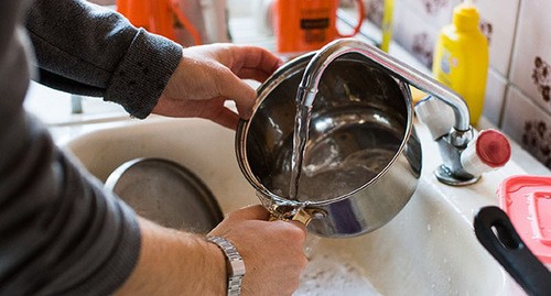 Вода из крана. © Фото Елены Синеок, Юга.ру