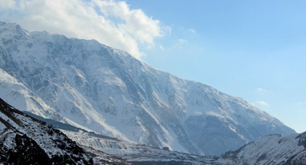 Горы в Грузии. Фото Магомеда Магомедова для "Кавказского узла"