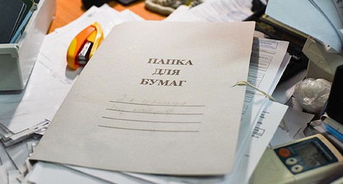 Папка для бумаг. © Фото Елены Синеок, Юга.ру