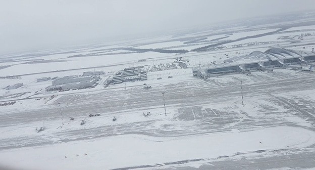 Аэропорт Платов. Стоп-кадр видео канала YouTube "SmrGosha" https://www.youtube.com/watch?v=0074st-usaw