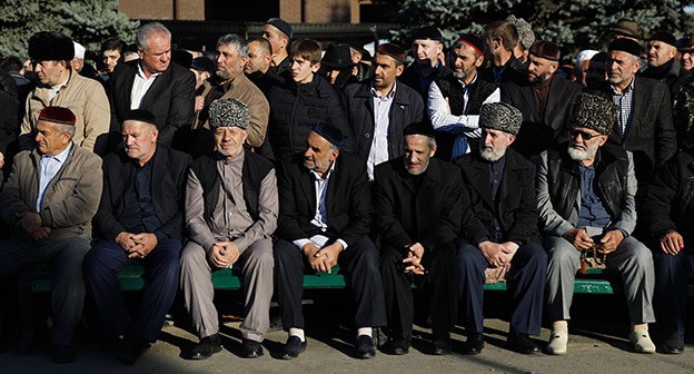 Участники митинга в Магасе. Фото: REUTERS/Maxim Shemetov