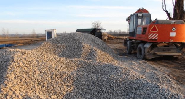 Перевалочный пункт на окраине Репино. Фото Вячеслава Ященко для "Кавказского узла".