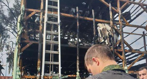 На месте трагедии 30 июля 2018 года в Сочи.  Фото пресс-службы СУ СК РФ по Краснодарскому краю