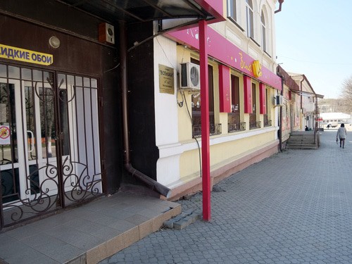 В Красном Сулине закрыты магазины и кафе. Фото Вячеслава Прудникова для «Кавказского узла»