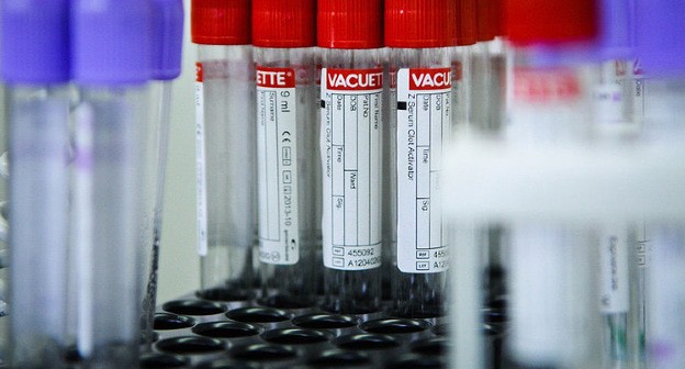 Медицинские пробирки. Фото: © Елена Синеок, ЮГА.ру
