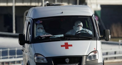 Машина скорой помощи. Фото: REUTERS/Tatyana Makeyeva
