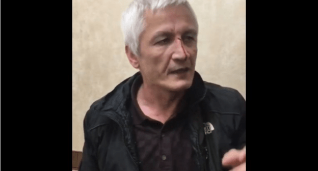 Джамбулат Гасанов. Скриншот видео МВД Дагестана. https://www.instagram.com/p/B_HlDYoppSw/