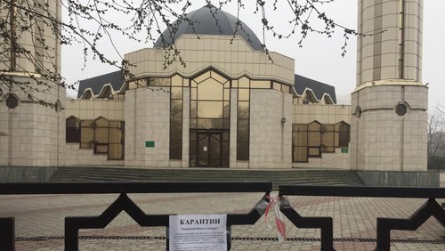 Соборная мечеть в Нальчике. Фото Людмилы Маратовой для "Кавказского узла"