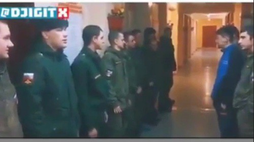 Военнослужащие. Скриншот с видео Telegram-канале https://t.me/mnogonazi/3519
