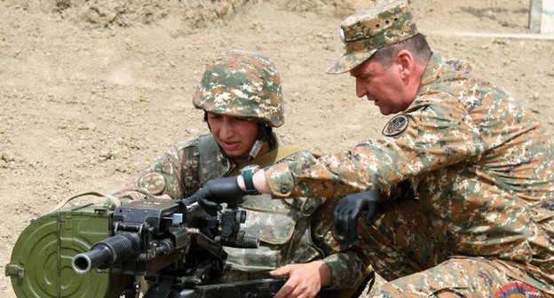 Солдаты Армии обороны Нагорного Карабаха. Фото пресс-службы Минобороны Нагорного Карабаха, http://www.nkrmil.am