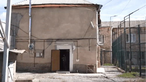 Исправительная колония в Цхинвале. Скриншот видео https://youtu.be/XzNLz0luwBg
