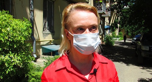 Адвокат Анна Яковенко. Фото Вячеслава Ященко для "Кавказского узла"