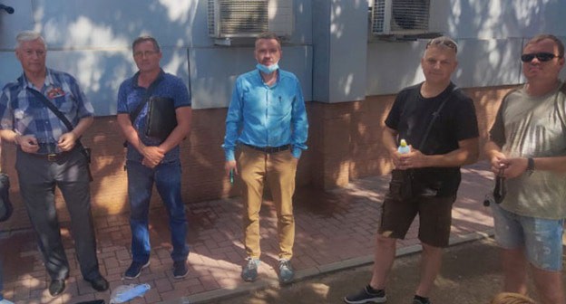 Группа поддержки Александра Коровайного. Фото предоставлено Анастасией Тетериной 
