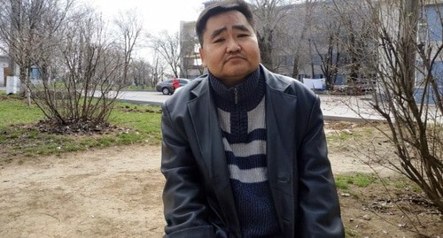 Ермек Сахипов. Фото Бадмы Бюрчиева для "Кавказского узла".