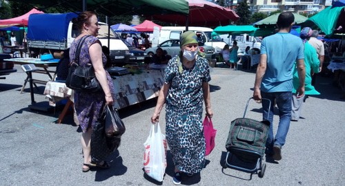 Ярмарка в Нальчике. Фото Луизы Оразаевой для "Кавказского узла"