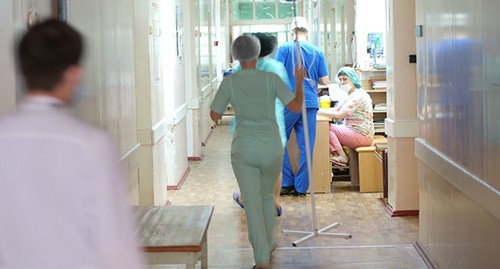 Центральная горбольница Каменск-Шахтинского. Фото Вячеслава Прудникова для "Кавказского узла"