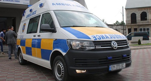 Машина скорой помощи. Фото: страница в Facebook Kobuleti Municipality / FB

