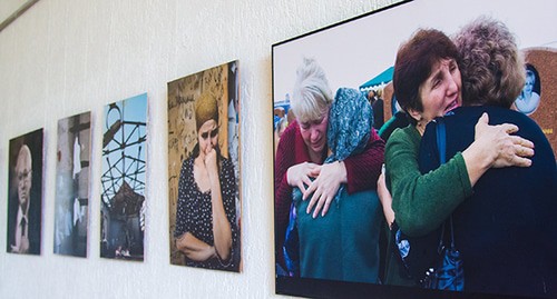 Выставка о Беслане в Волгограде. Фото Инны Гетманец