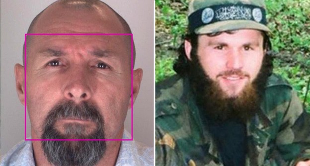 Вадим Красиков, он же Вадим Соколов, Зелимхан Хангошвили. Фото https://govzalla.com/post/158763/s-sanktsii-kremlia; Кадр видеосюжета  
BBC News - Русская служба https://www.youtube.com/watch?v=STddYJhfbvI&feature=emb_logo 