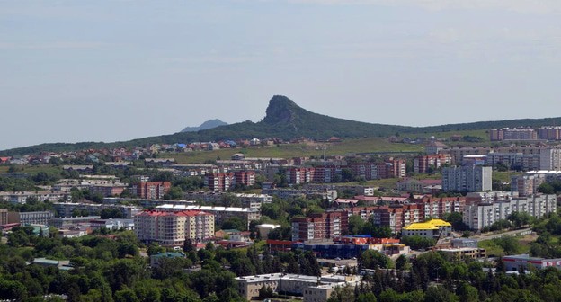 Город Лермонтов. Фото Legioner2016 https://ru.wikipedia.org/wiki/Лермонтов_(город)