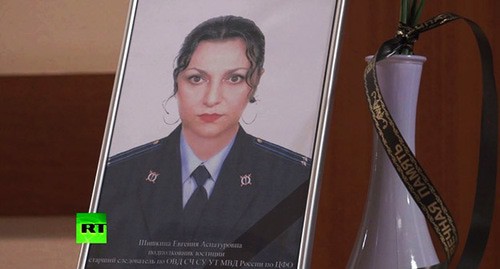 Портрет следователя Евгении Шишкиной. Стоп-кадр видео https://russian.rt.com/russia/article/562777-ubiistvo-sledovatel-podmoskovie