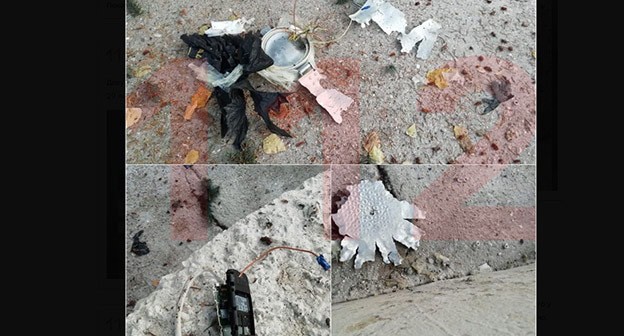 На месте взрыва в Учкекене. Скриншот https://tlgrm.ru/channels/@ENews112